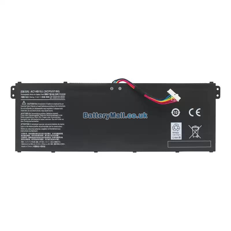 acer ac14b18j-3cellBattery Replacement