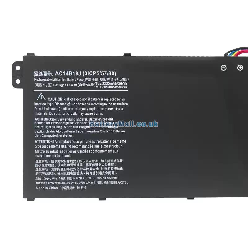 Acer Aspire 3 A317-51G-52DABattery Replacement