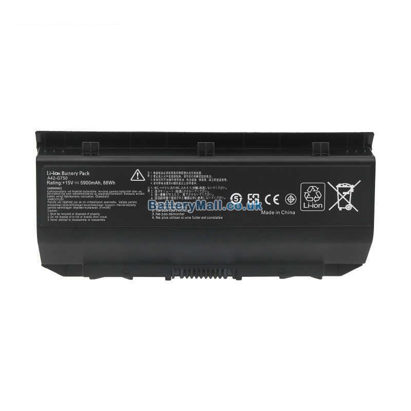 asus a42-g750-8cellBattery Replacement