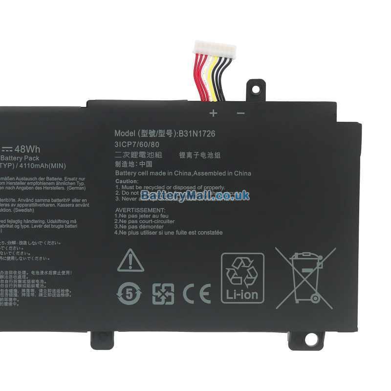 Asus B31N1726Battery Replacement