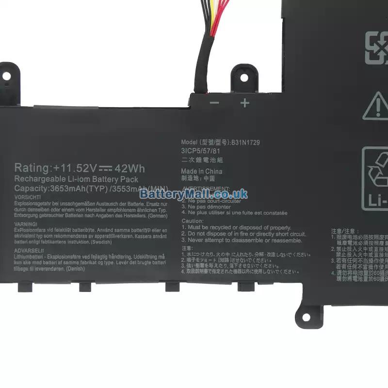 Asus VivoBook S530FA-BQ164TBattery Replacement