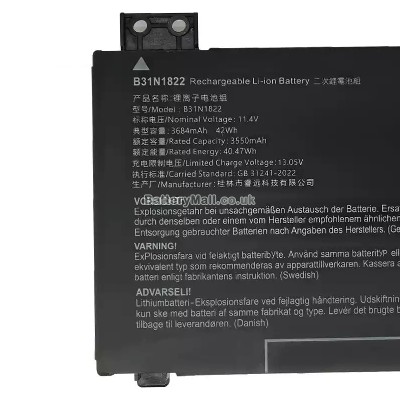 Asus ZenBook Flip 14 UM462DA-AI099TBattery Replacement