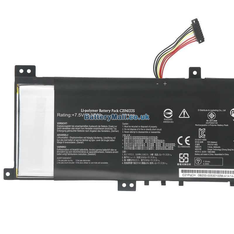 Asus VivoBook S451LNBattery Replacement