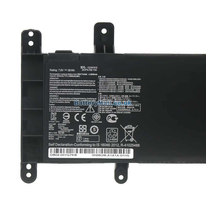 Asus R753UXBattery Replacement