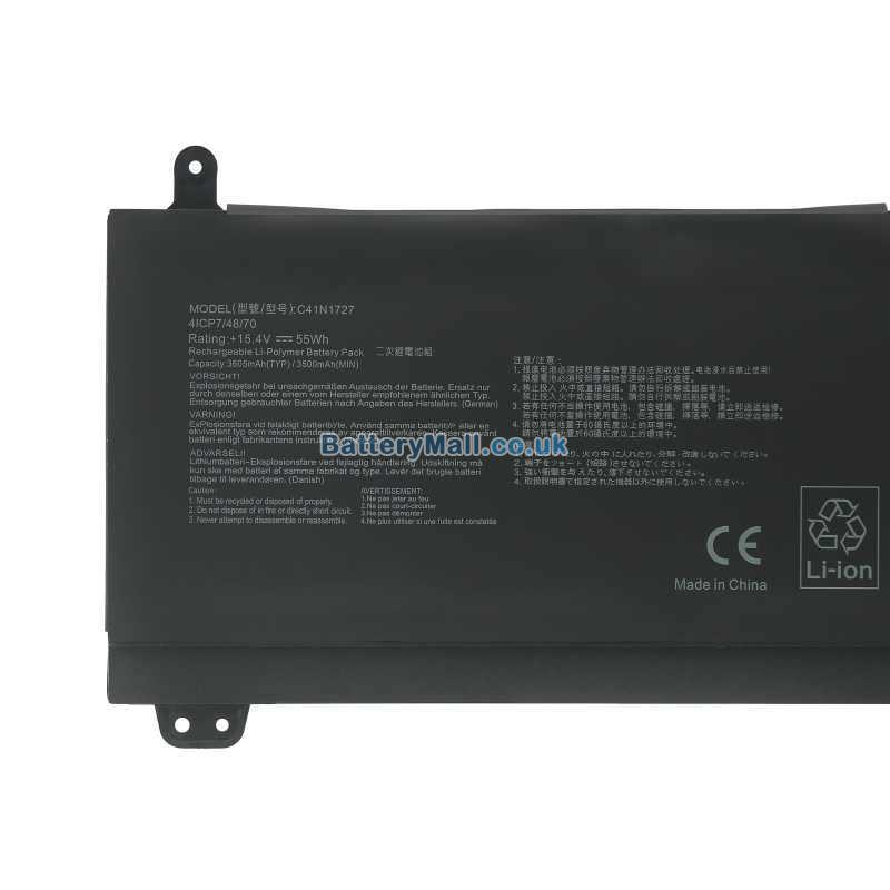 Asus ROG GM501GM-71250Battery Replacement