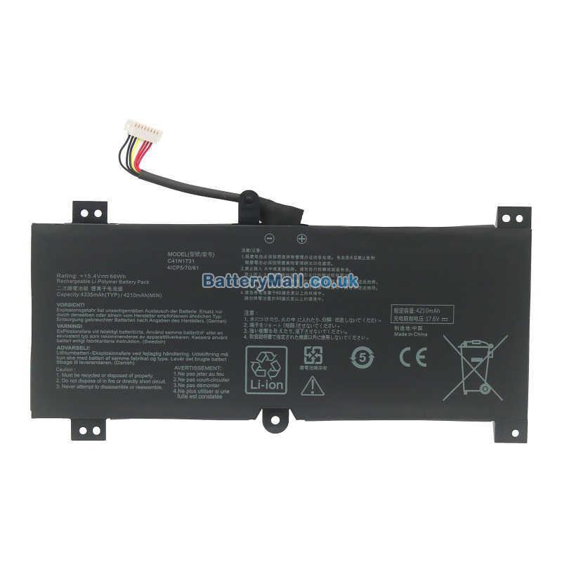 asus c41n1731-a-4cellBattery Replacement