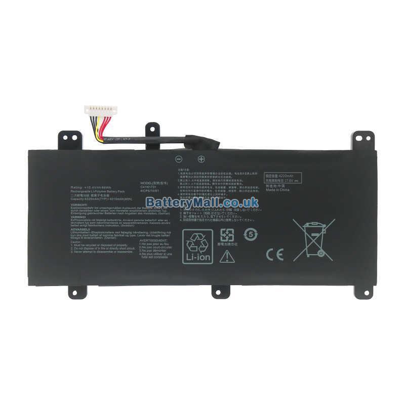 asus c41n1731-b-4cellBattery Replacement