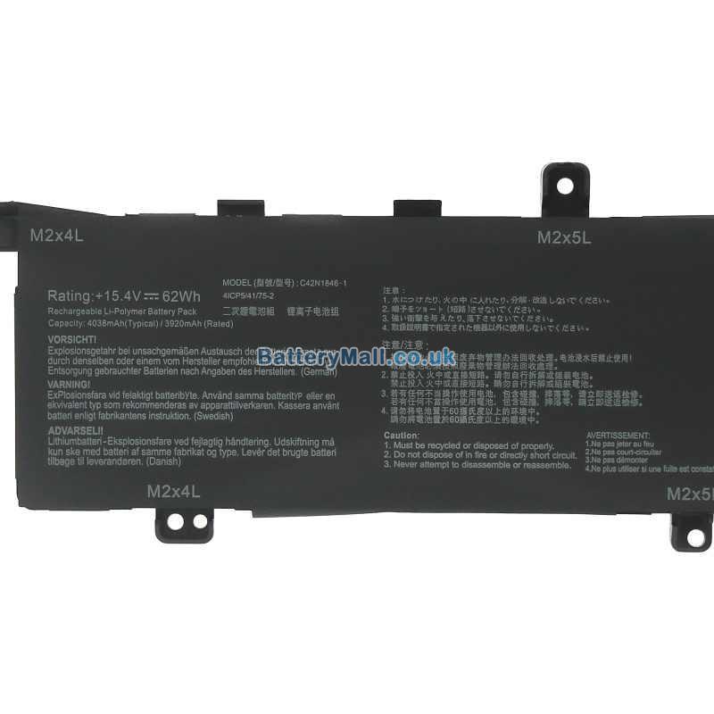 Asus ZenBook Pro Duo UX581GV-H2038RBattery Replacement