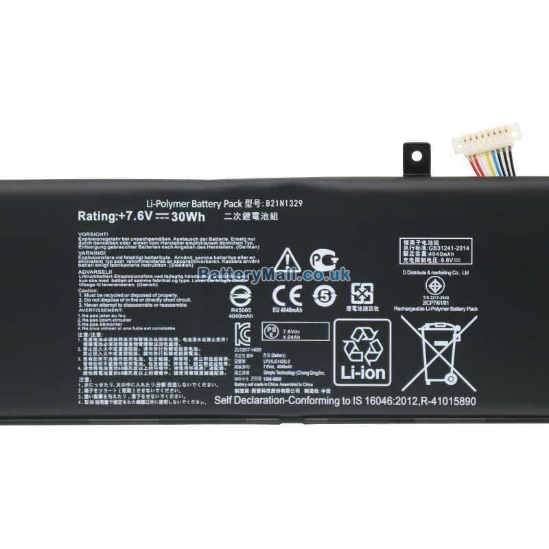 Asus P553MABattery Replacement