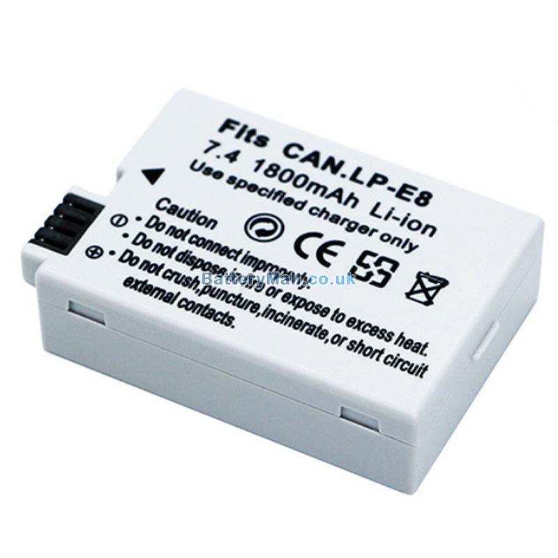 canon lp-e8-2cellBattery Replacement