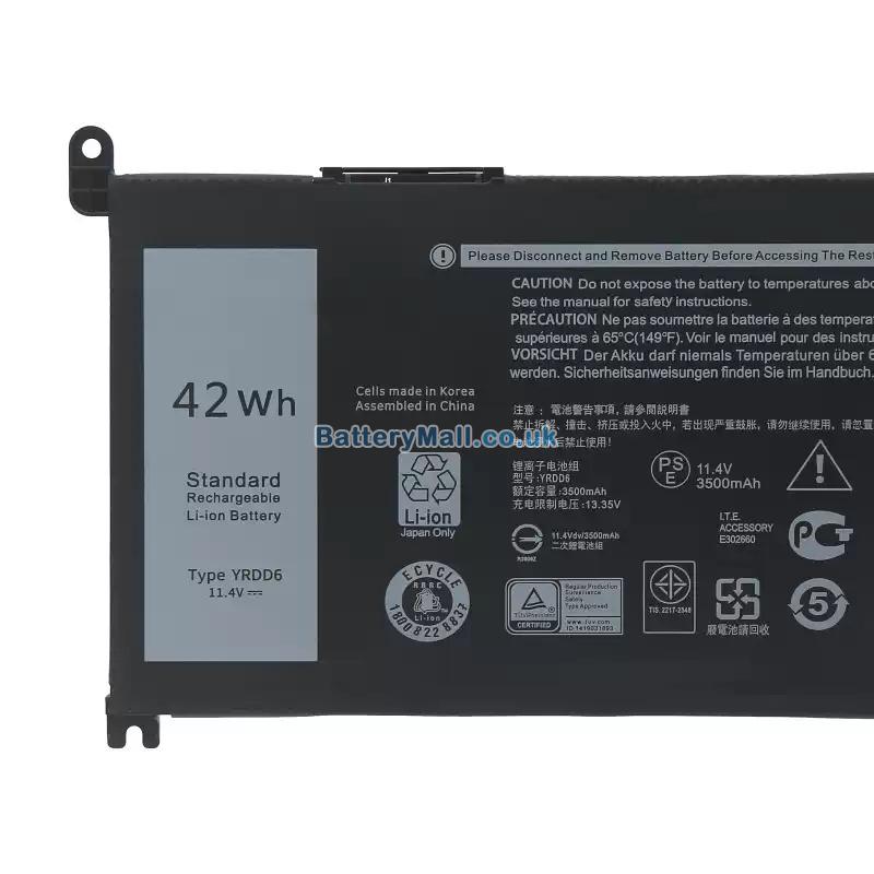 Dell YRDD6Battery Replacement