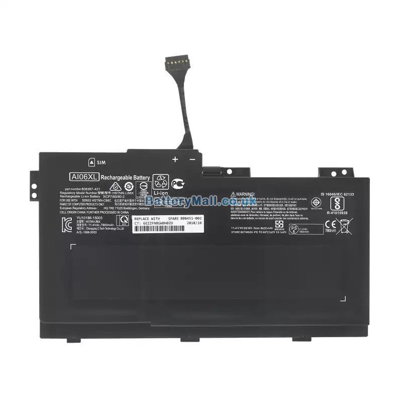 hp ai06xl-6cellBattery Replacement