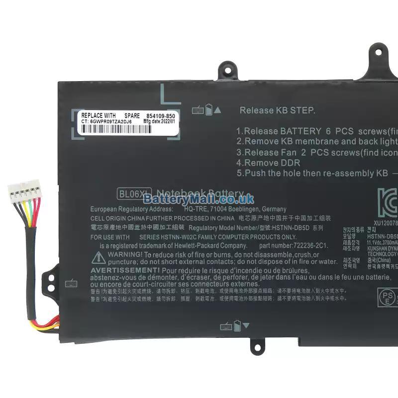 HP EliteBook 1040 G1Battery Replacement