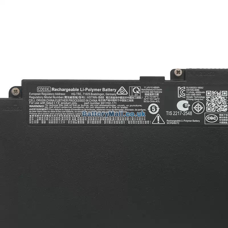 HP HSN-I14C-4Battery Replacement