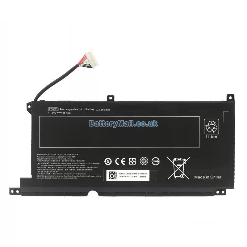 hp pg03xl52-3cellBattery Replacement