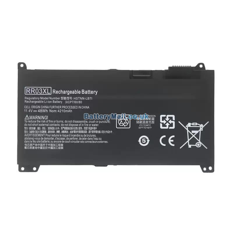 hp rr03xl-3cellBattery Replacement