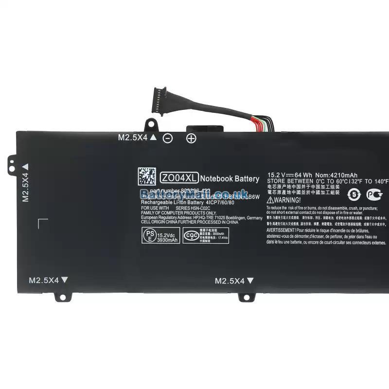 HP ZBook Studio G3Battery Replacement