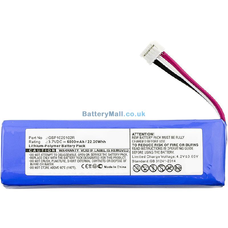 jbl gsp1029102r-2cellBattery Replacement