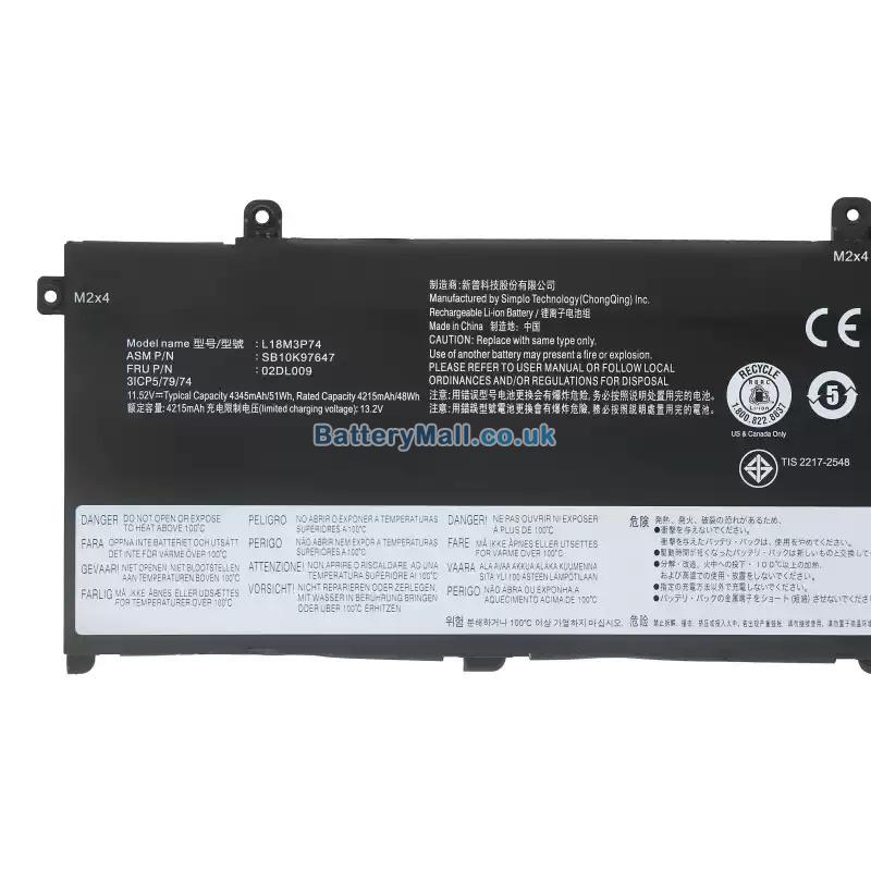 Lenovo ThinkPad P43s-20RH002FSPBattery Replacement