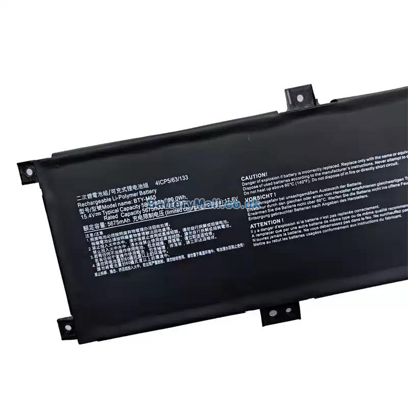 MSI Vector GP68HX 12VH-010XESBattery Replacement