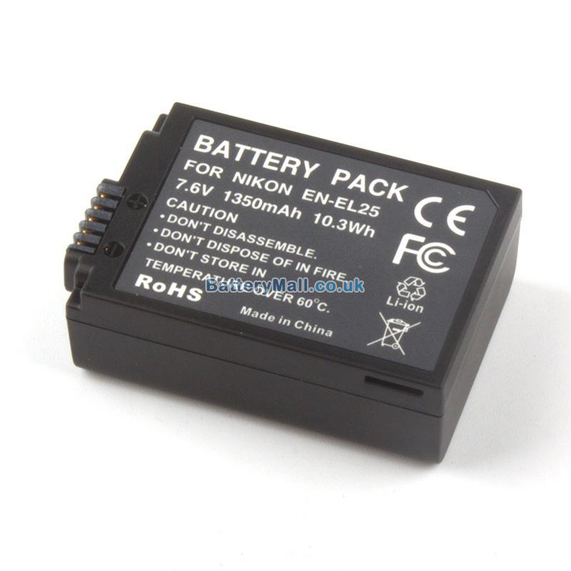 nikon en-el25-2cellBattery Replacement