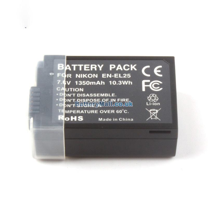 Nikon EN-EL25Battery Replacement