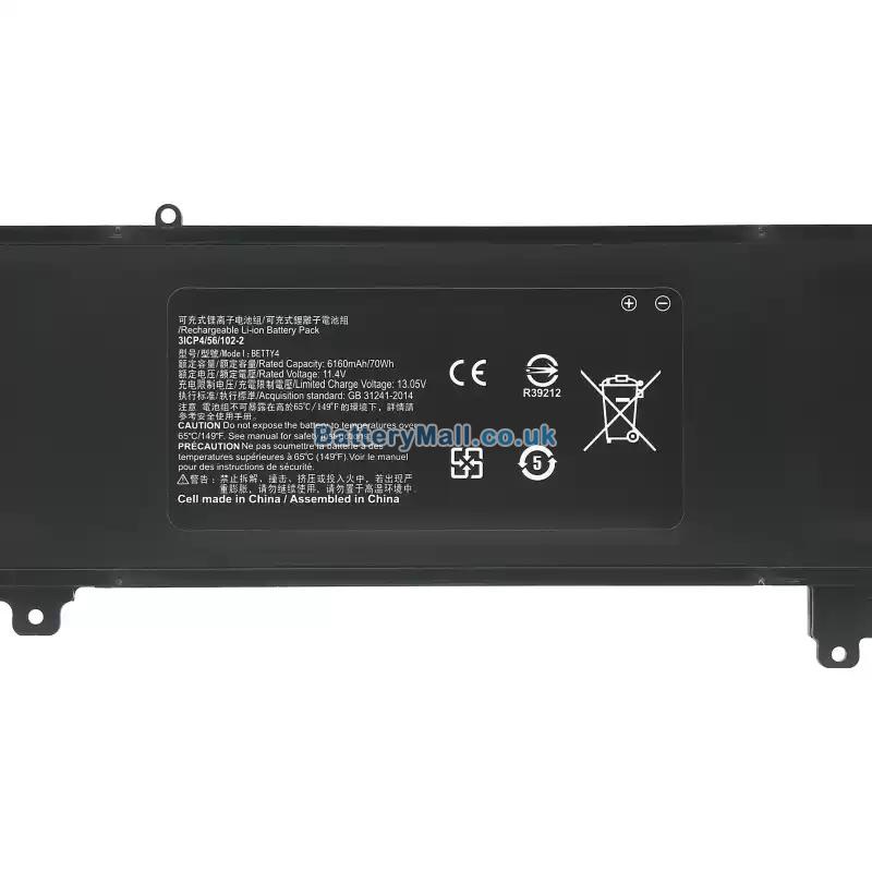 Razer CN-B-1-BETTY4-69J-02704Battery Replacement