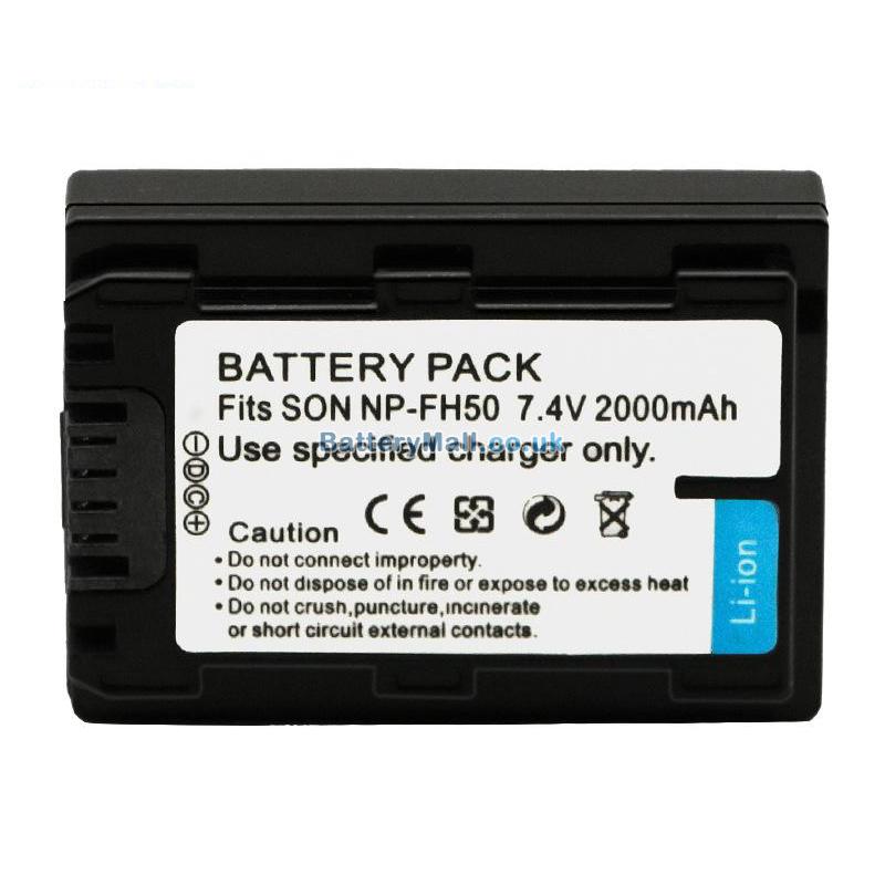 sony np-fh50-2cellBattery Replacement